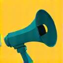 Megaphone icon representing informing
