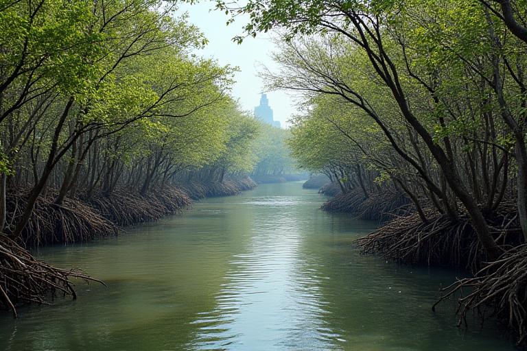 Mangrove forests facing destruction in Mahanadi Delta