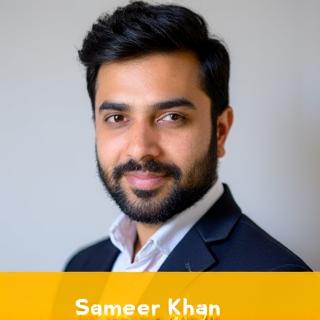 Professional headshot of Sameer Khan, Director of Photography
